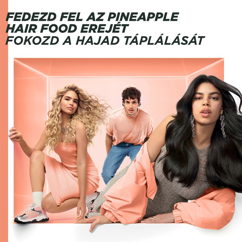 Hair Food Pineapple Rahyogást fokozó sampon - 5